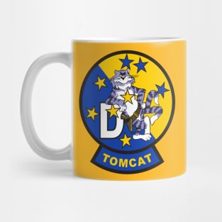 Tomcat Black Lions Mug